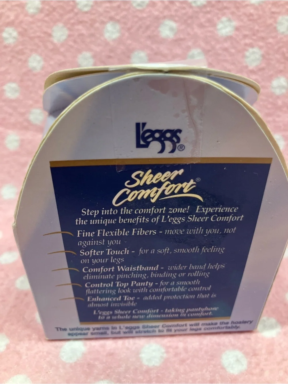 L'eggs Sheer Comfort Control Top Pantyhose - Soft Black